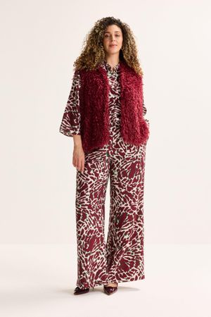 Blazers - Los vest met veertjeseffect