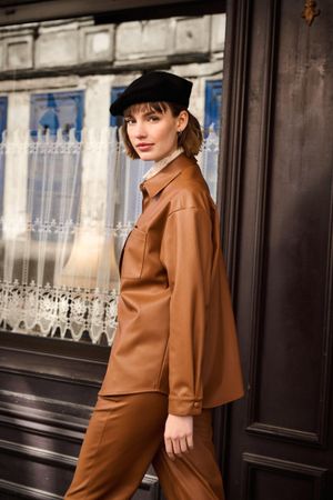 Blazers - Jasje in faux leer