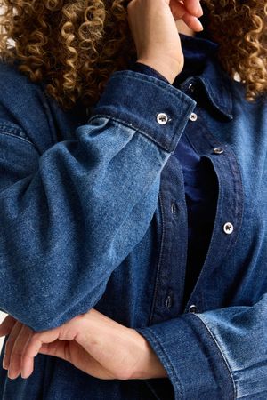 Blazers - Shacket in sretchdenim
