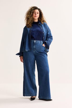 Blazers - Shacket in sretchdenim