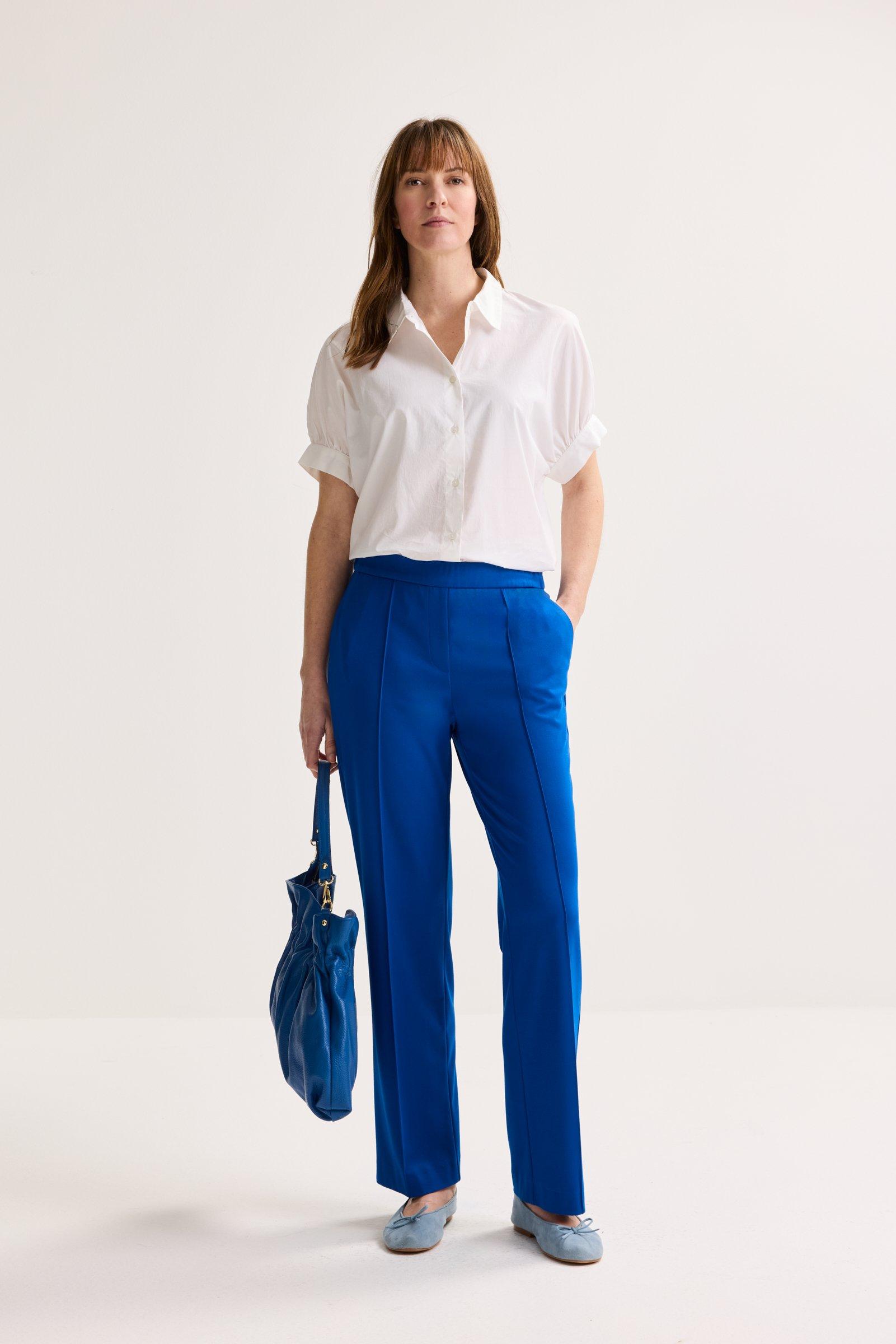 Easy Care Broek In Milano-jersey