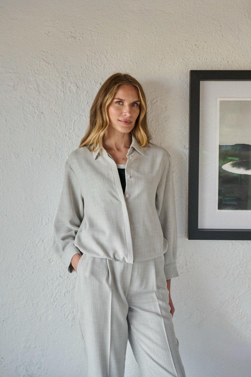 Mayerline Hemdblouse In Linnenlook