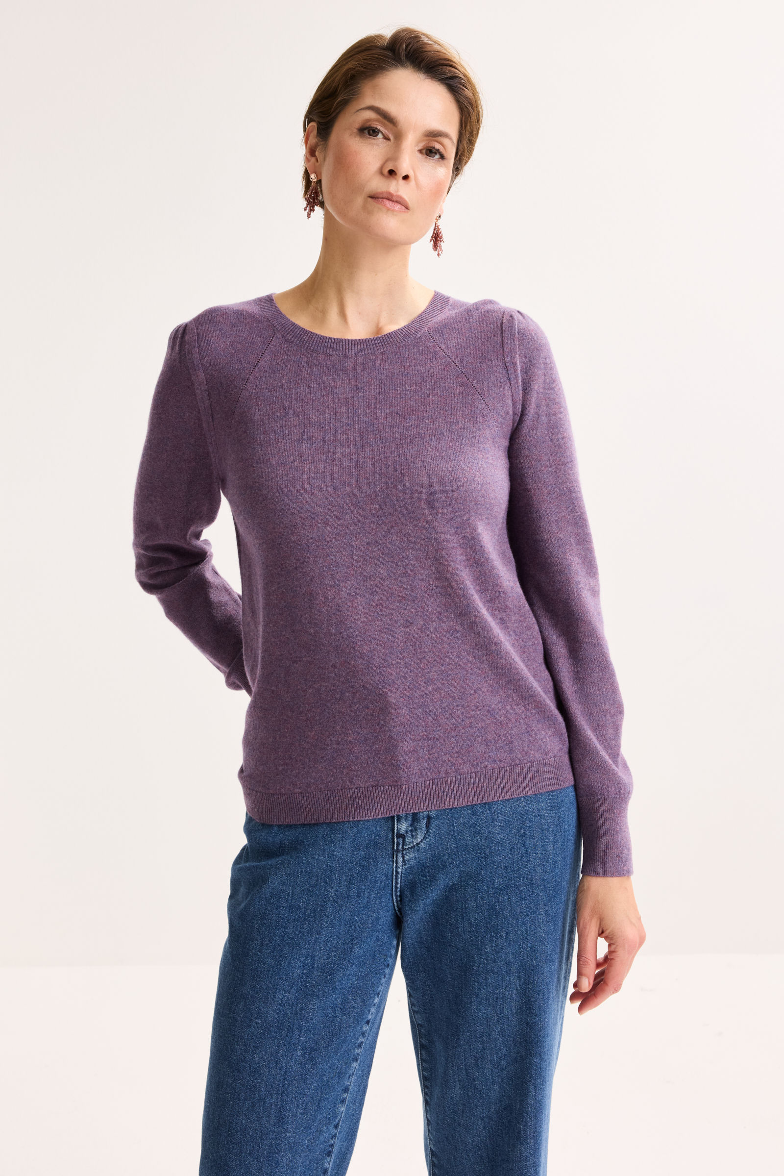 Trui In Merino Sen Kasjmierblend