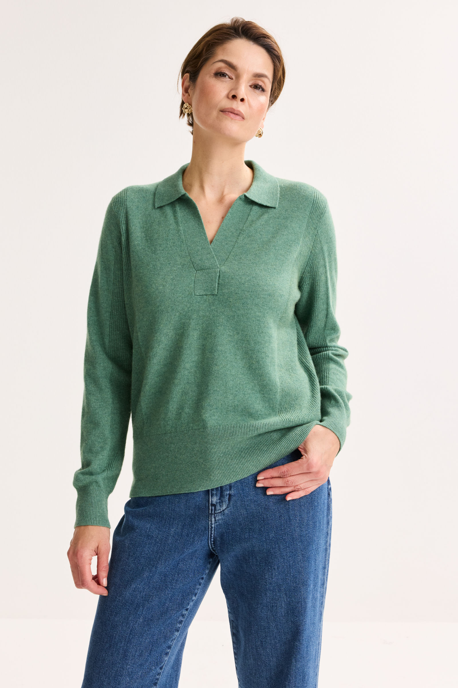 Polotrui In Merino En Kasjmierblend