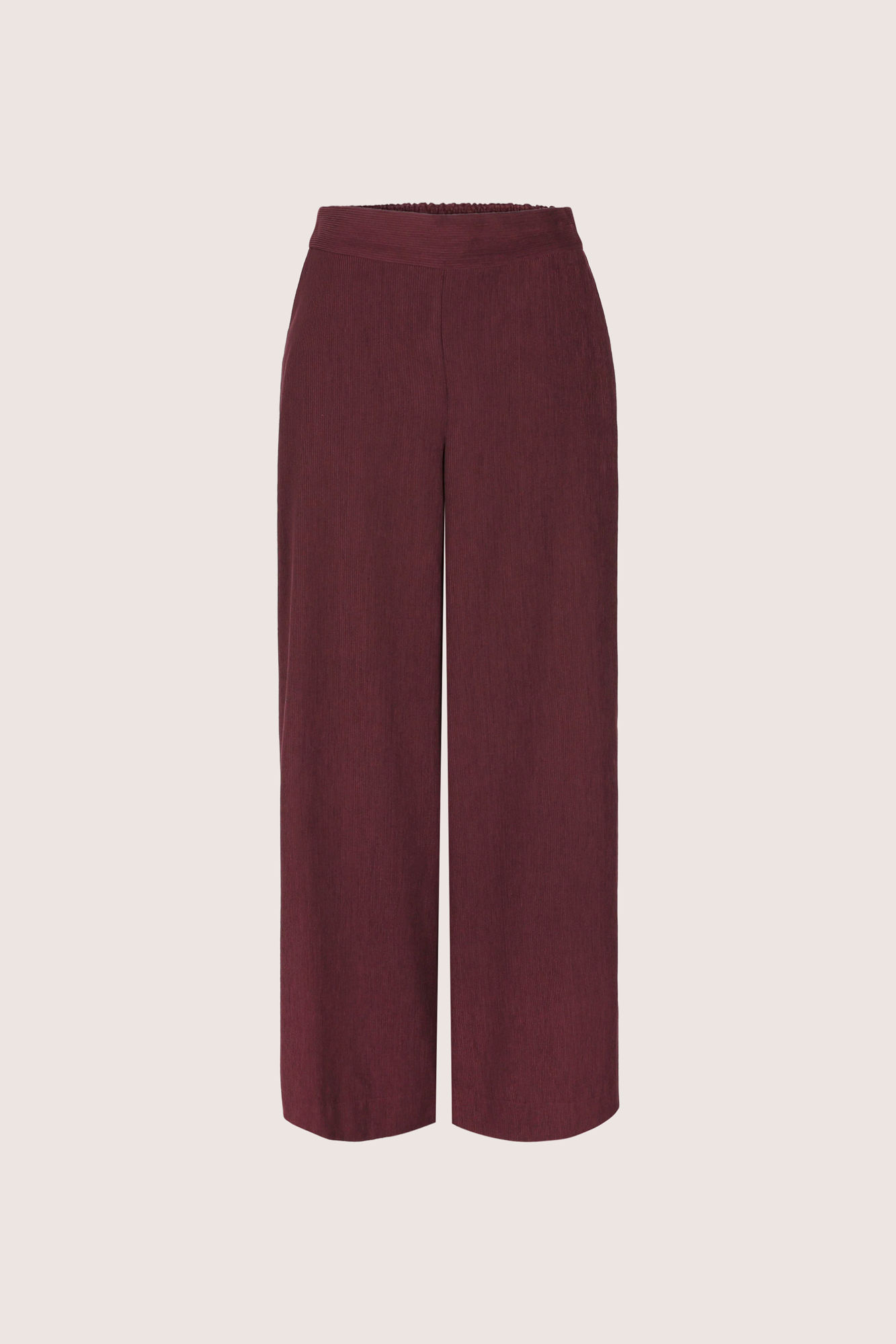 Am&eacute;line Wijde Broek In Babycord
