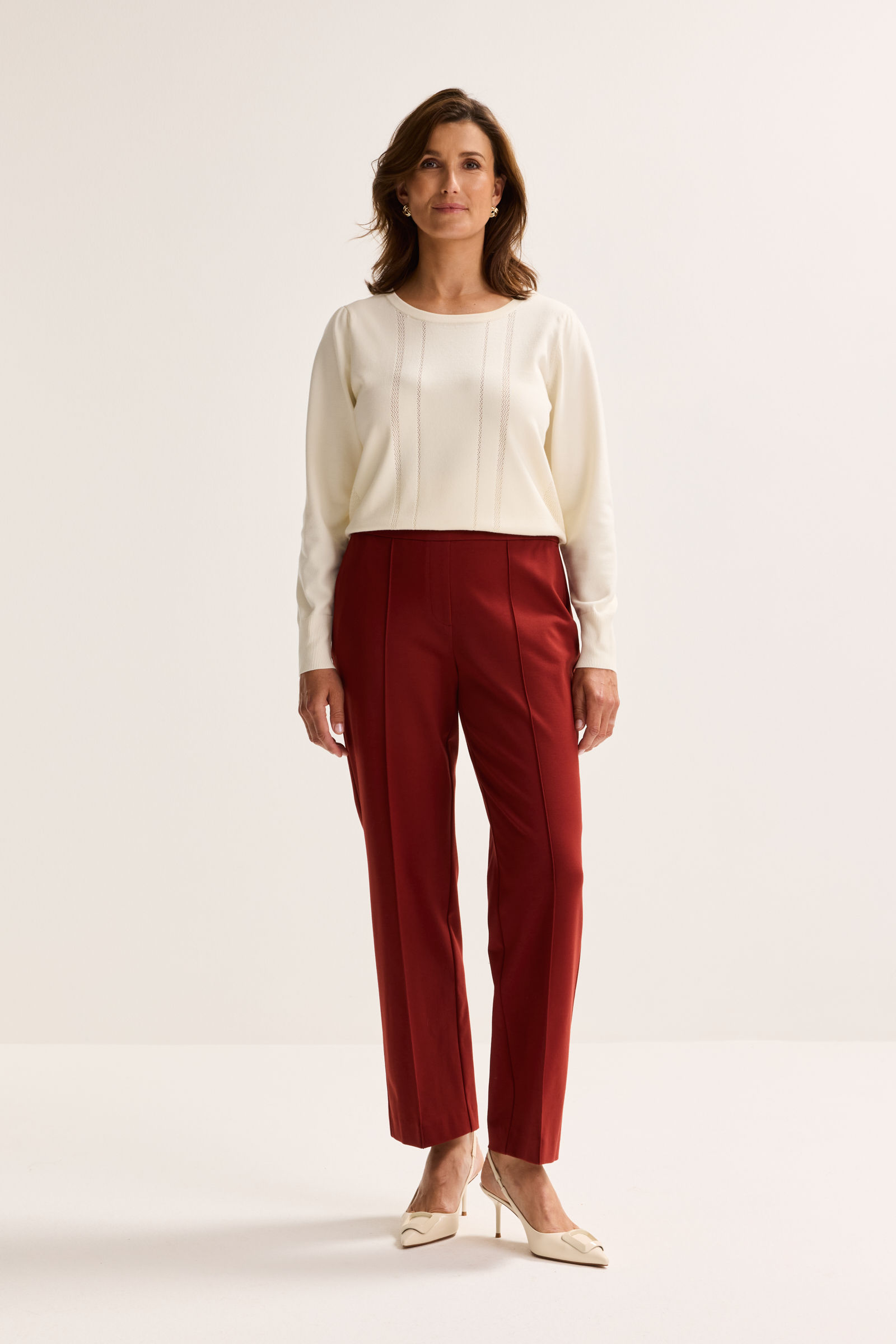 Mayerline Easy Care Broek In Milano-jersey