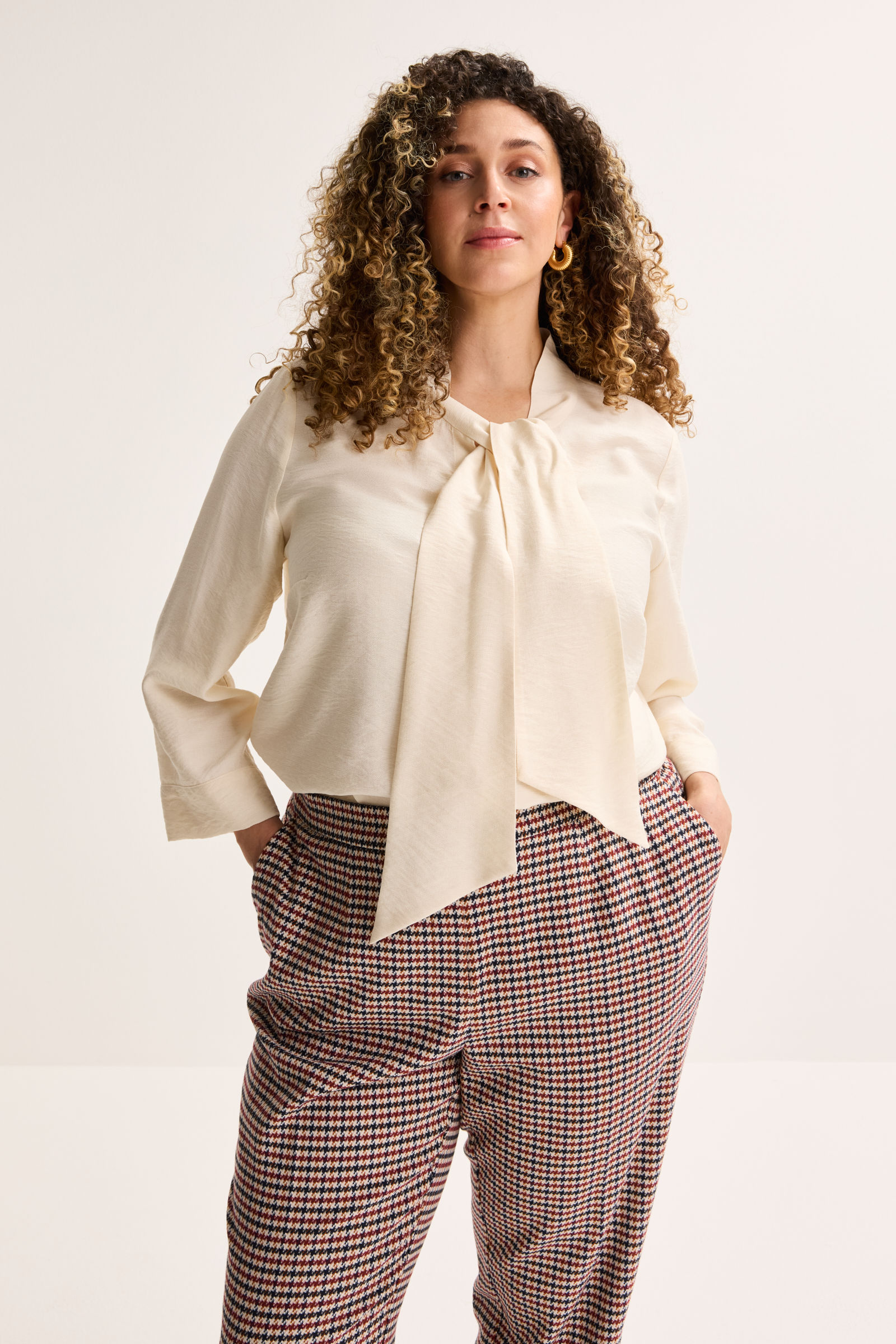 Mayerline Wijde Blouse Met Strik