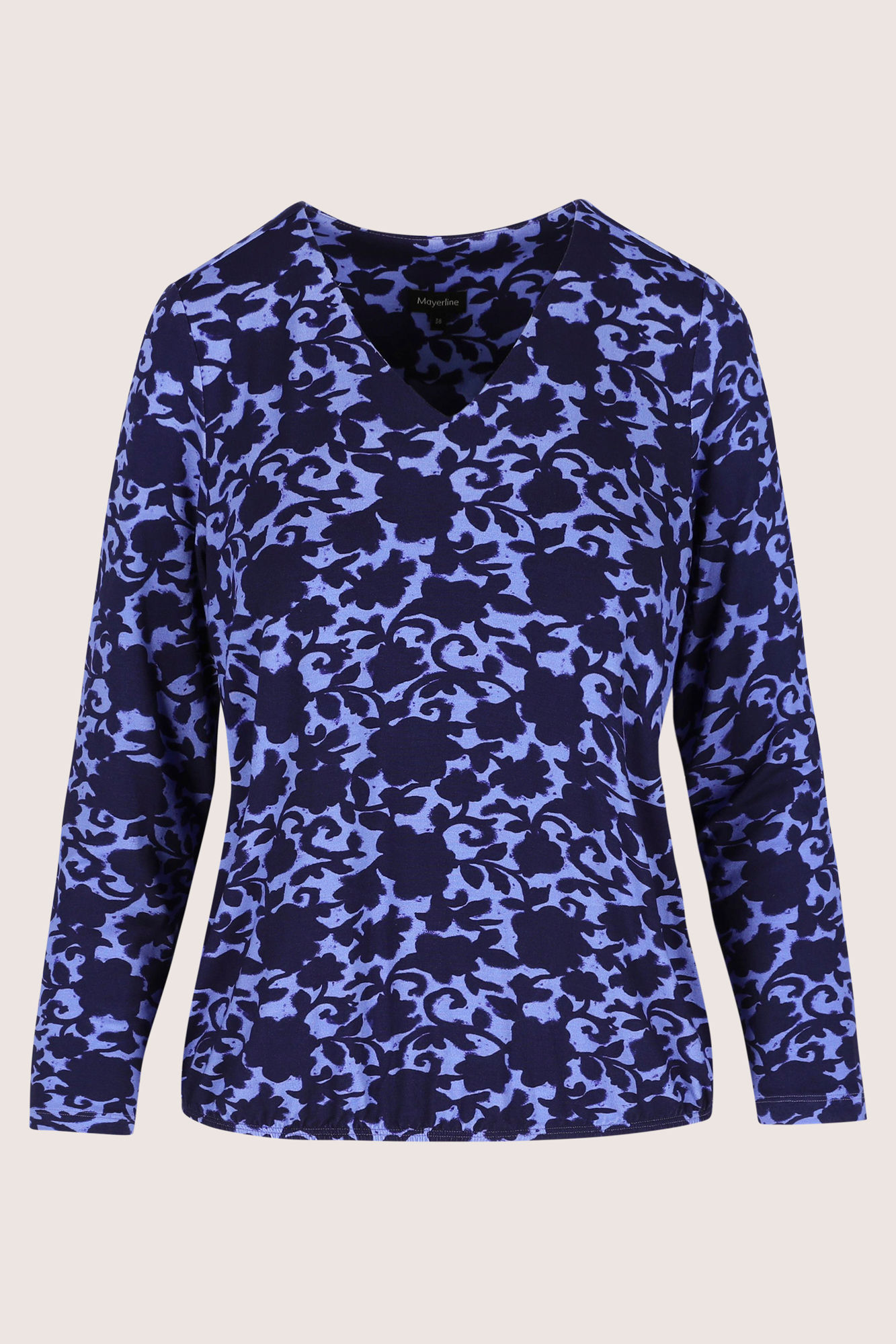 Mayerline Jersey Blouse Op Elastiek