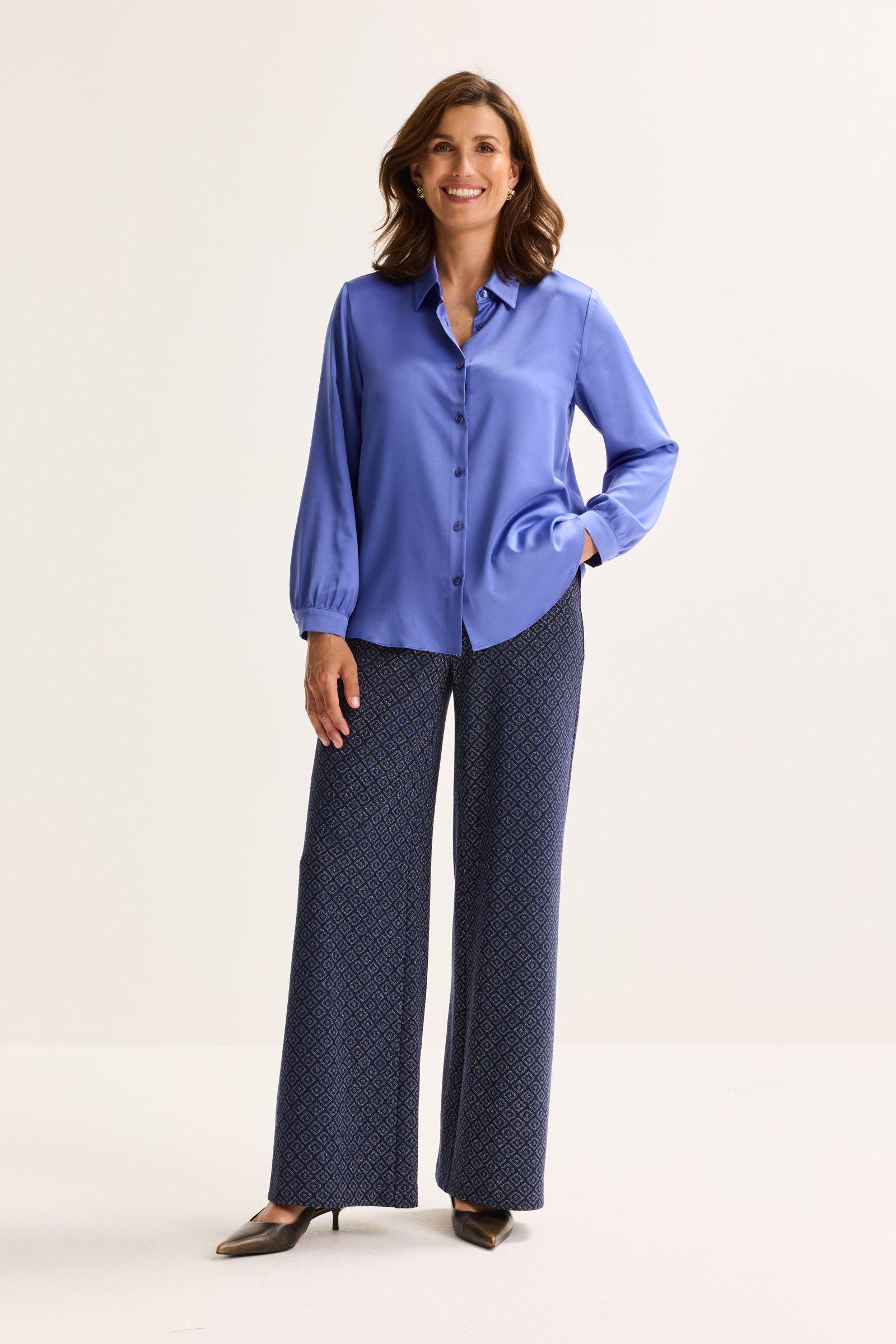 Mayerline Broek In  Jacquardjersey Met Lurex