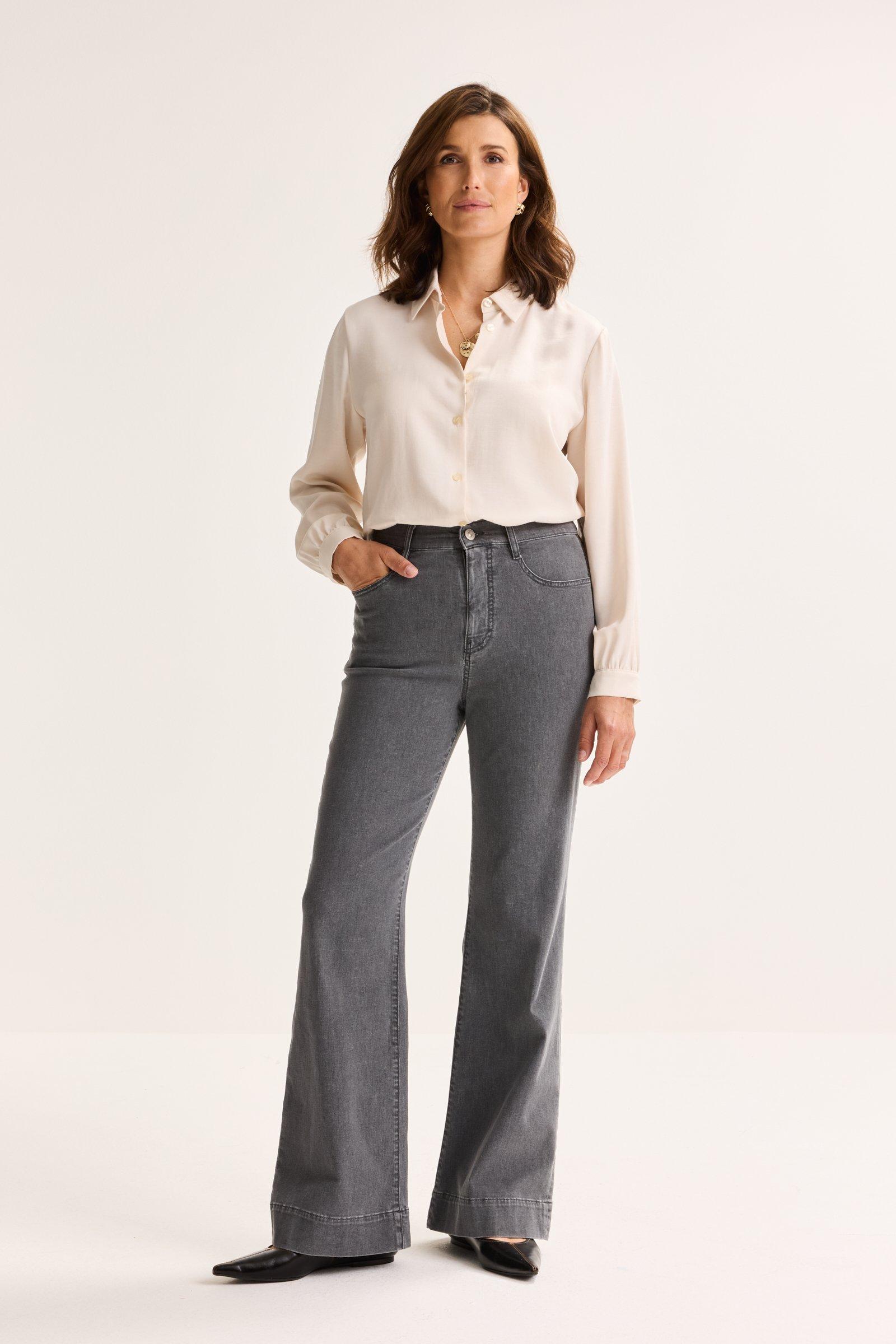 Bootcut Jeans Met Hoge Taille