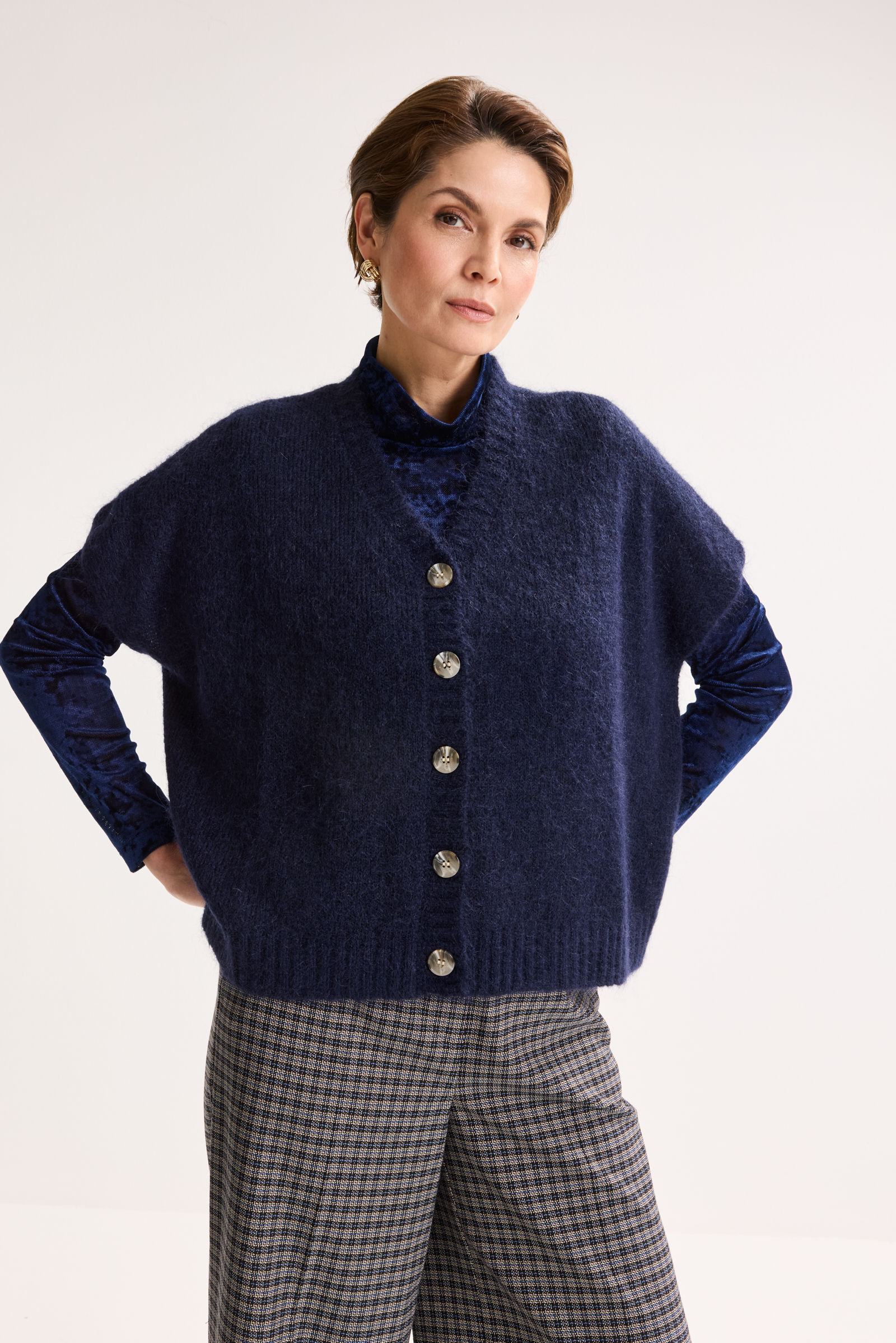 Oversized Mouwloze Cardigan