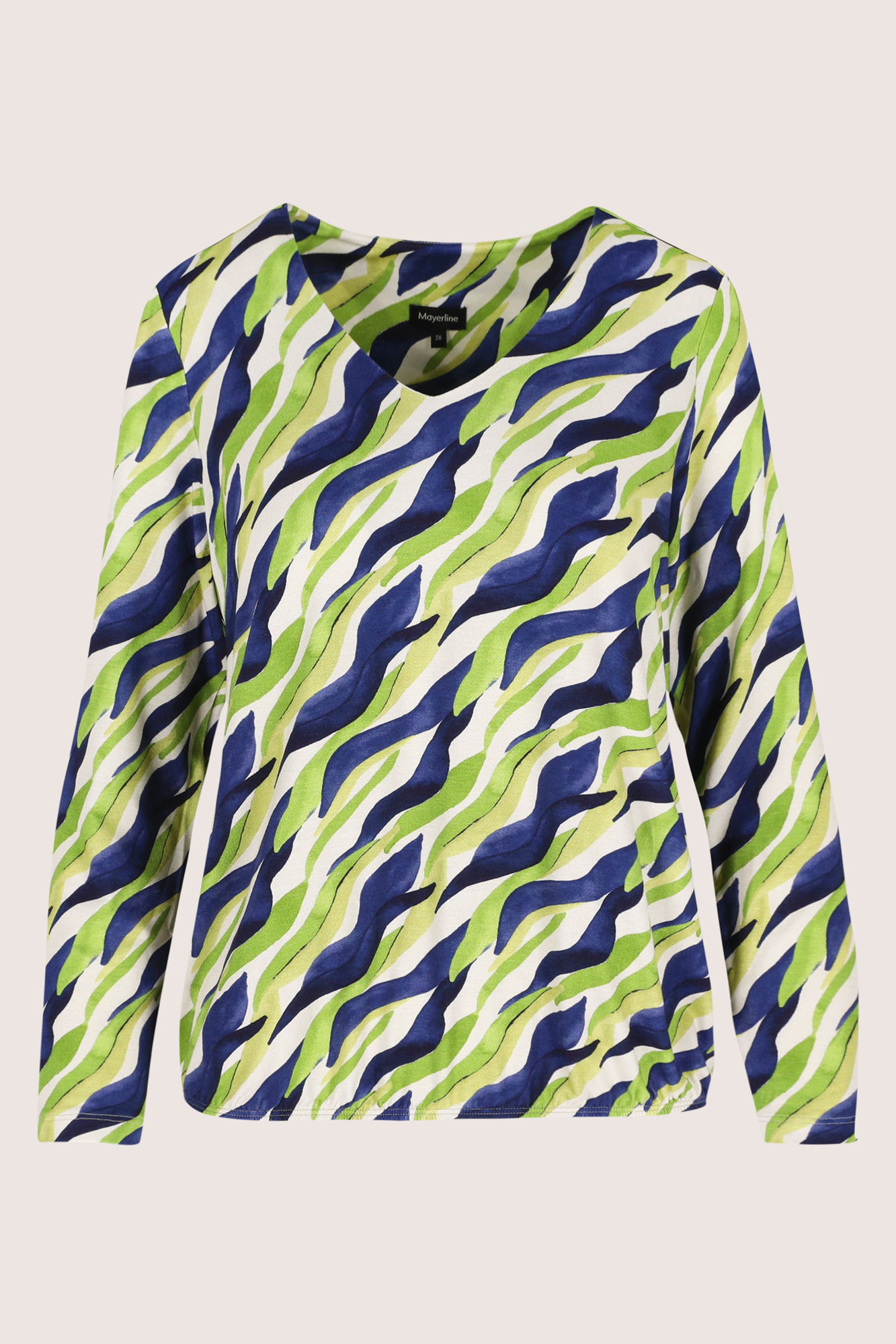 Mayerline Jersey Blouse Op Elastiek